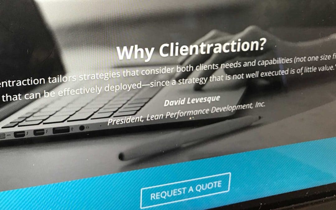 Clientraction Website