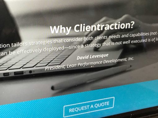 Clientraction Website