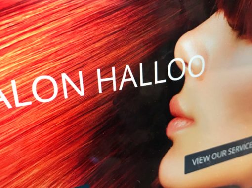 Salon Halloo Website