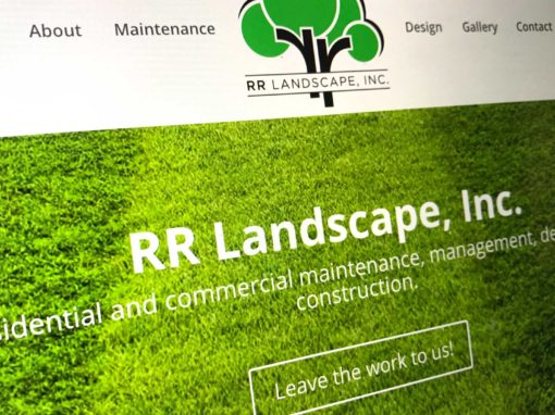 RR Landscape Inc. Website